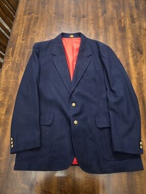 Vintage Pendleton Wool Blazer Size 48L